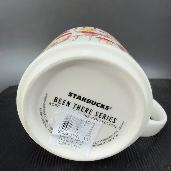 Starbucks Miami 14oz Been There Collection Mug Series Collection New W Sticker - Picture 4 of 13